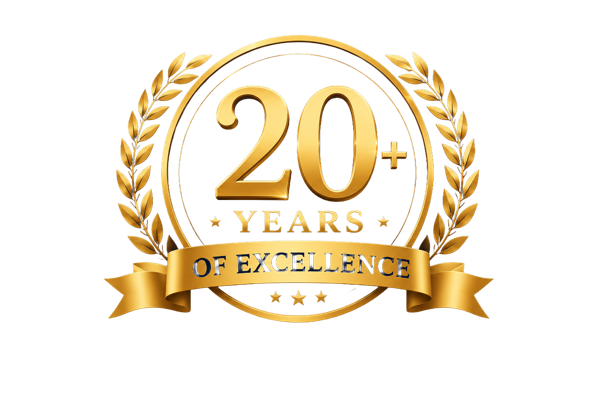20+ Years of Excellence